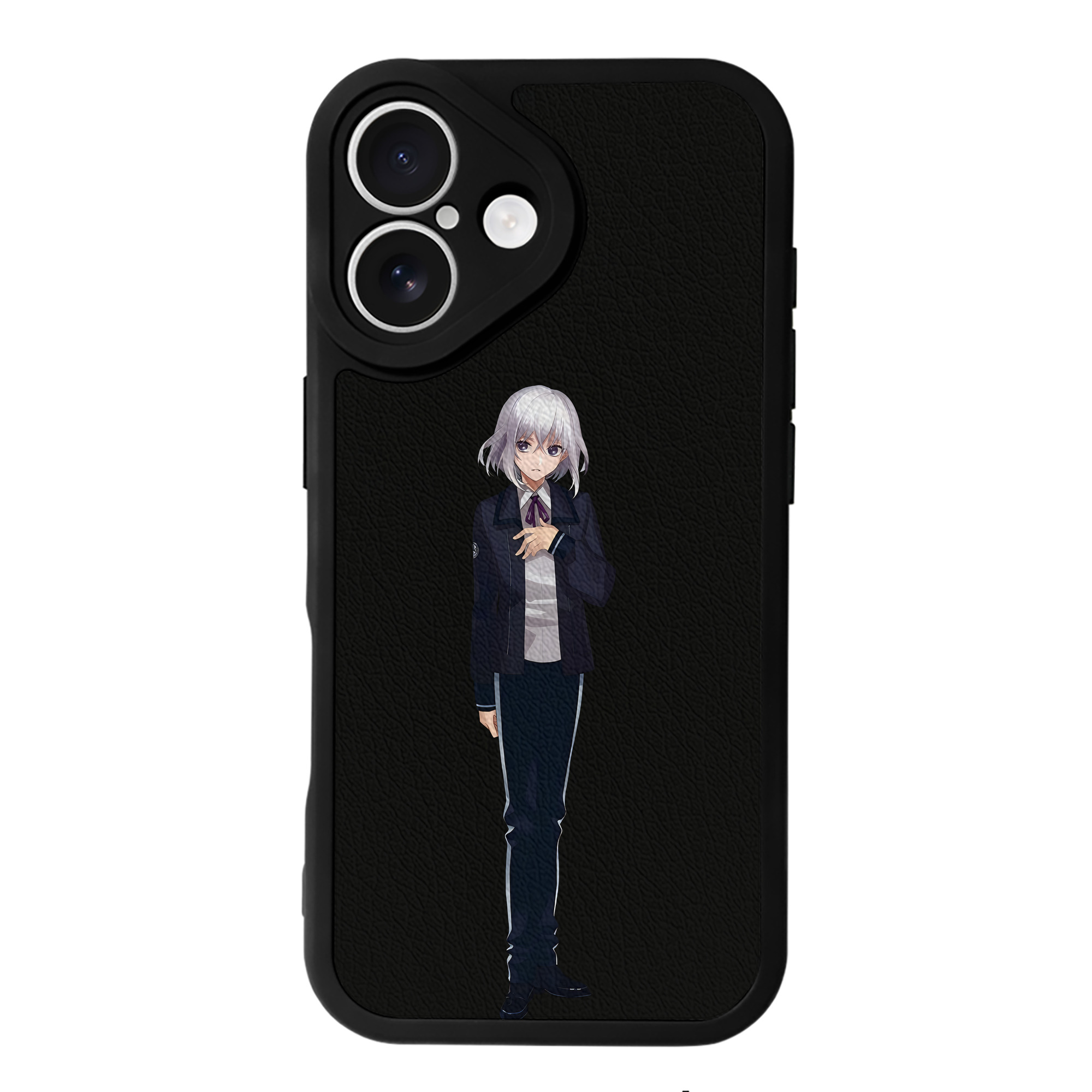（画像用） 刀剣乱舞 Touken Ranbu 【iPhone 16シリーズ対応】シリコンスマホケース（レザー調） 材質：シリコン